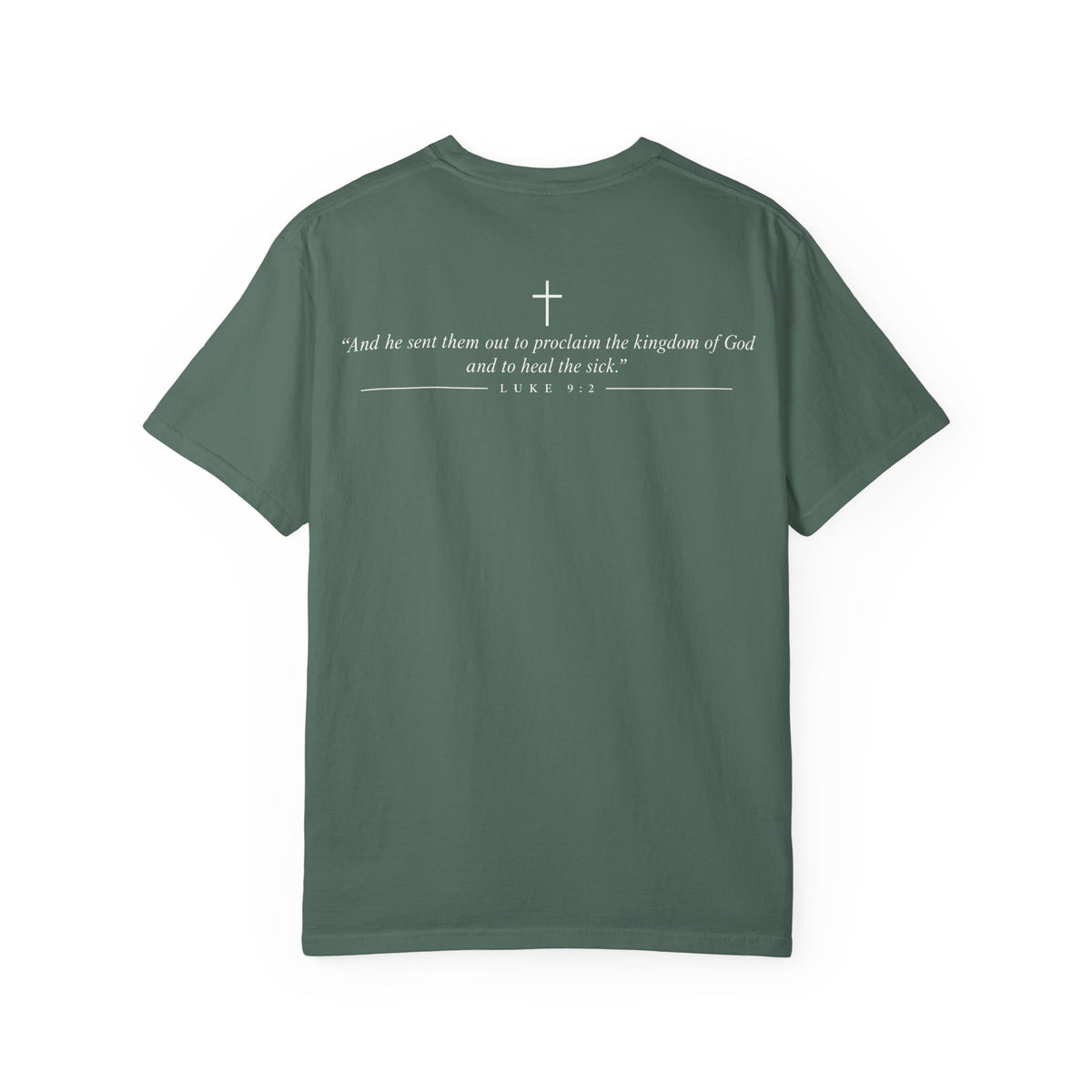 Nine2 Outdoors Sent Out Tee, Luke 9:2 Christian t-shirt, view 3