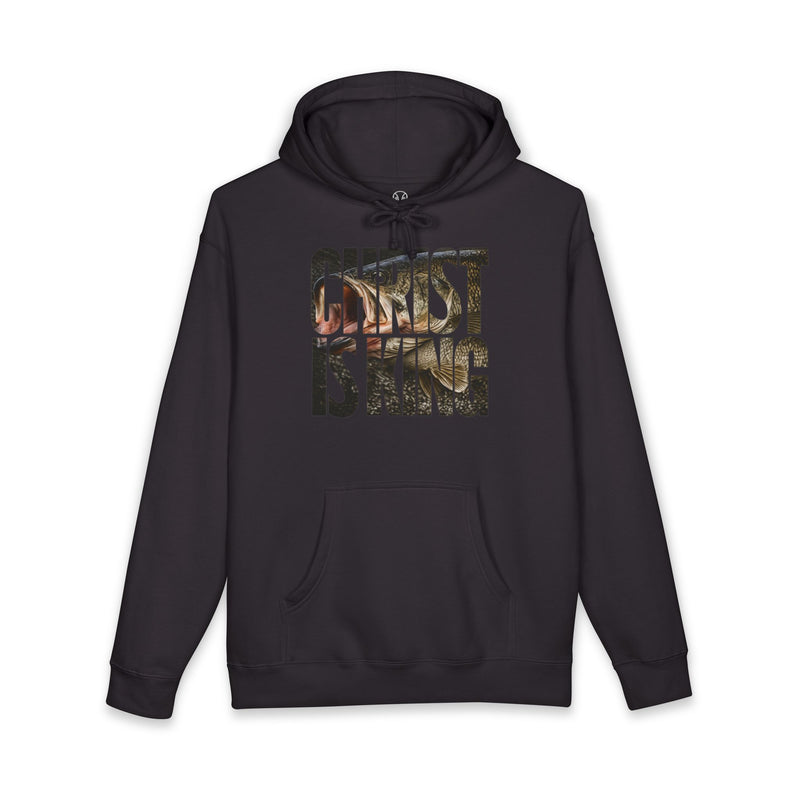 Christ Is King | Bass Hoodie | Blackout Core | Nine2 Outdoors