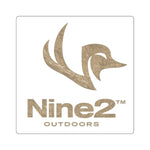 Nine2 Outdoors Square Sticker | Genesis 9:2 | Multiple sizes