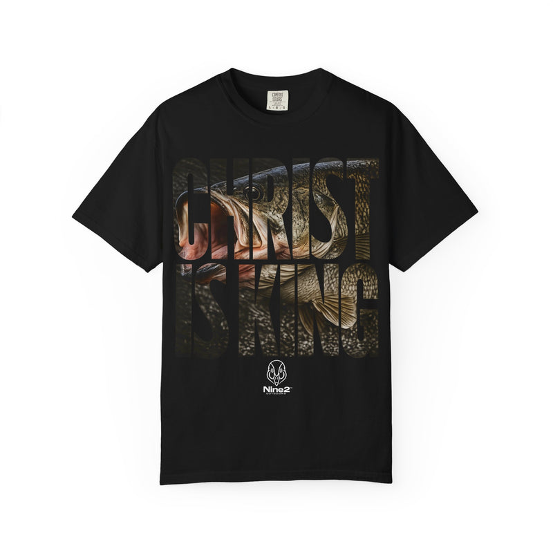 Christ Is King | Bass Tee | Blackout Core | Nine2 Outdoors