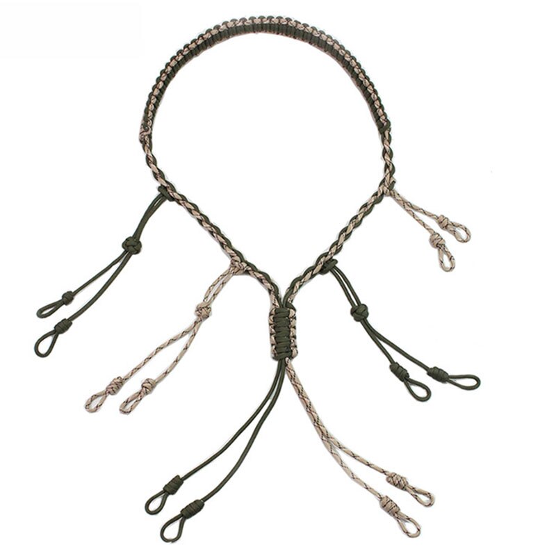 Nine2 Duck Call Lanyard | 12 Adjustable Loops Rings
