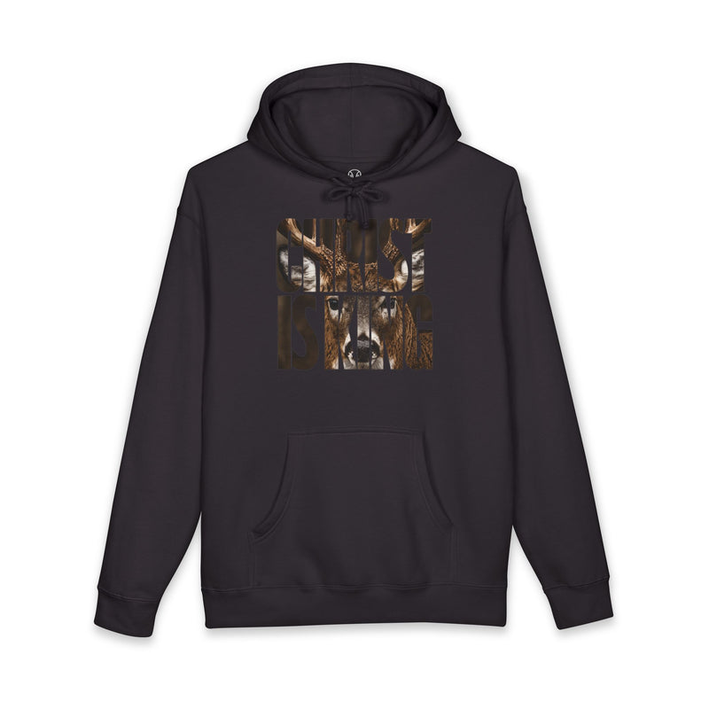 Christ Is King | Whitetail Hoodie | Blackout Core | Nine2 Outdoors