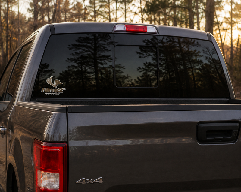 Nine2 Outdoors Logo Sticker | Genesis 9:2 | Vinyl Decal