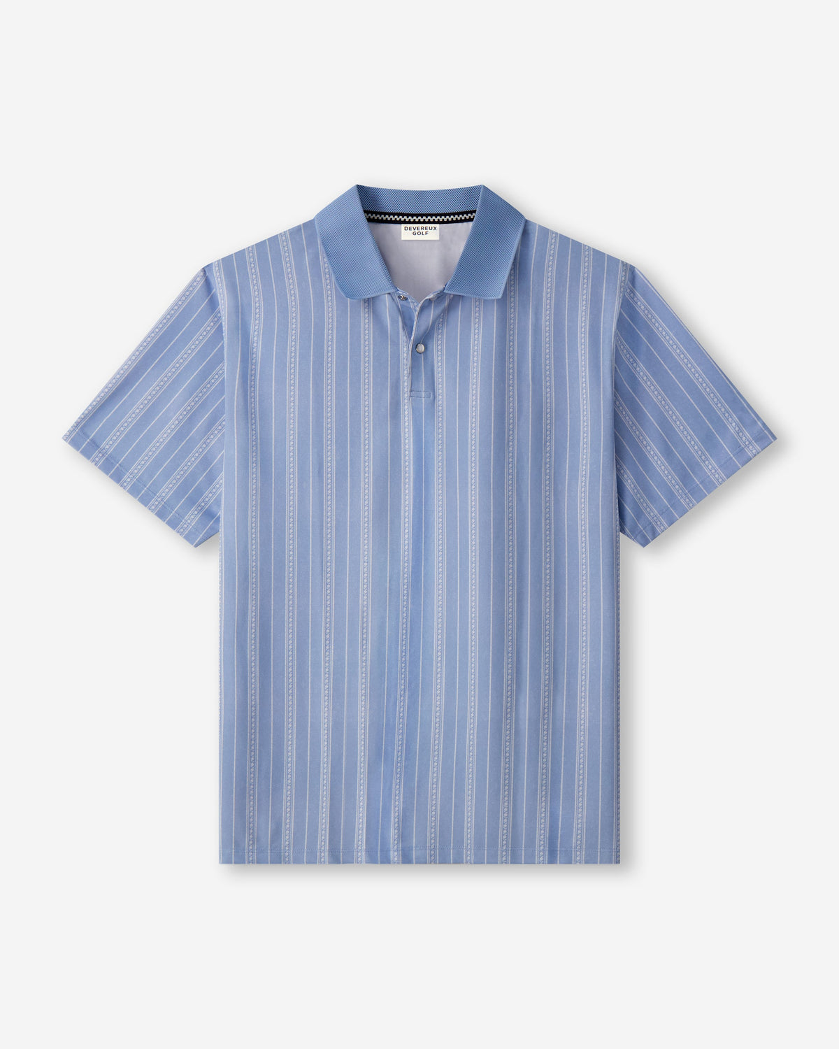 Devereux Homestead men's western golf polo in Sky