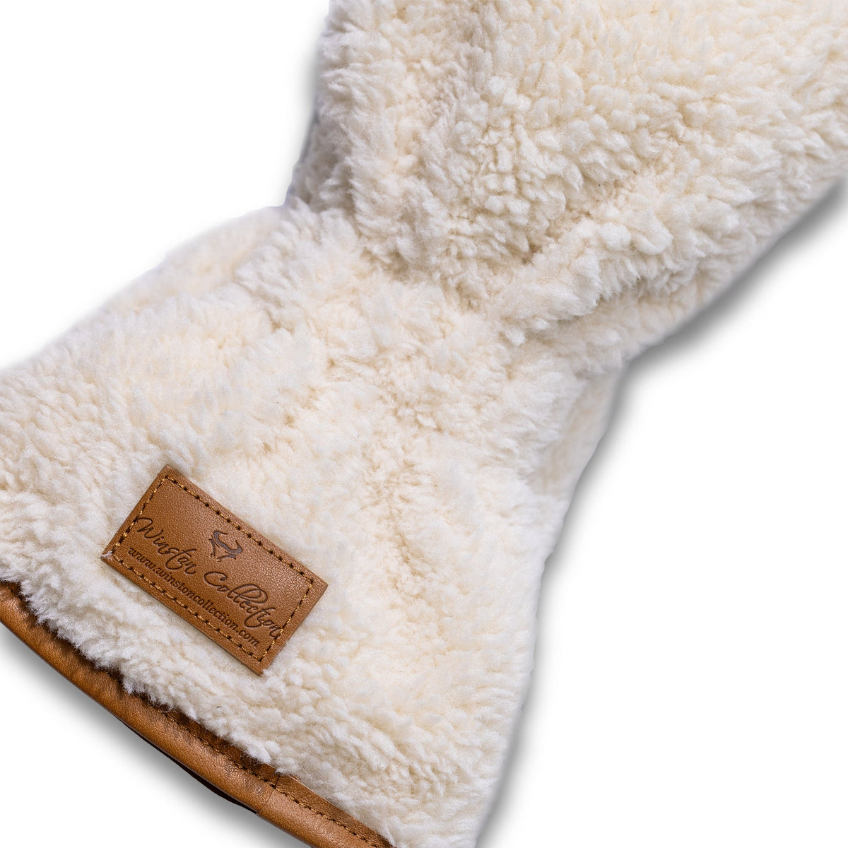 Sherpa fleece golf headcover, view 2